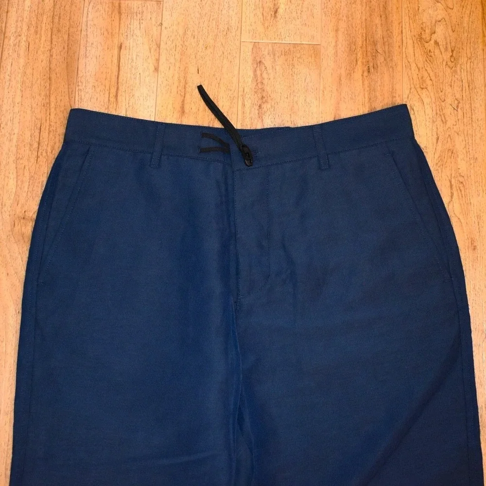 Outlier Injex Loose Onethrees Mens 32 Navy Injected Linen Pants